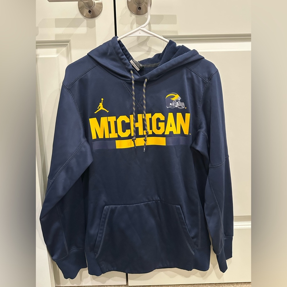 Jordan Men's Blue Michigan Sweater